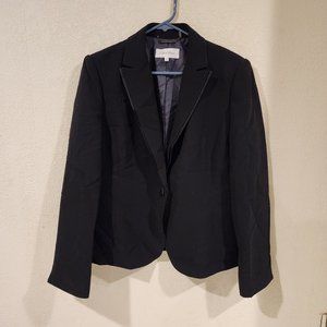 Calvin Klein Black Single Button Blazer - Size 12
